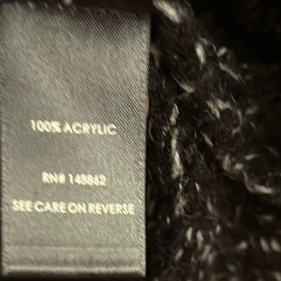 Torrid Cozy Black and Gray Sweater - Picture 6 of 6